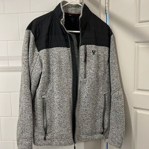 Stoic Nylon Yoke Sweater Fleece jacket